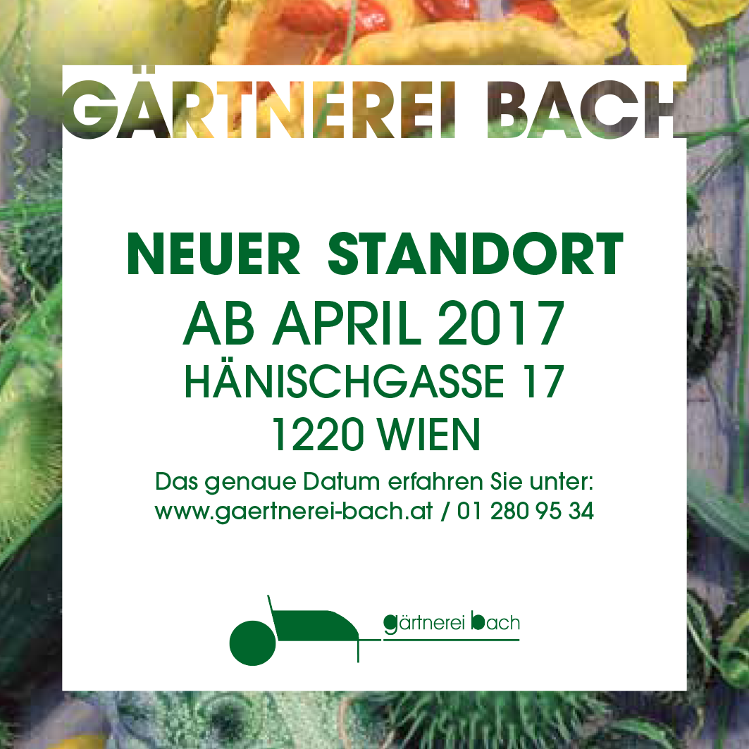 Neuer Standort<span>ab April 2017</span>