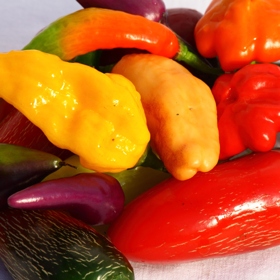 Chillis<span>Über 100 verschiedene Sorten</span>